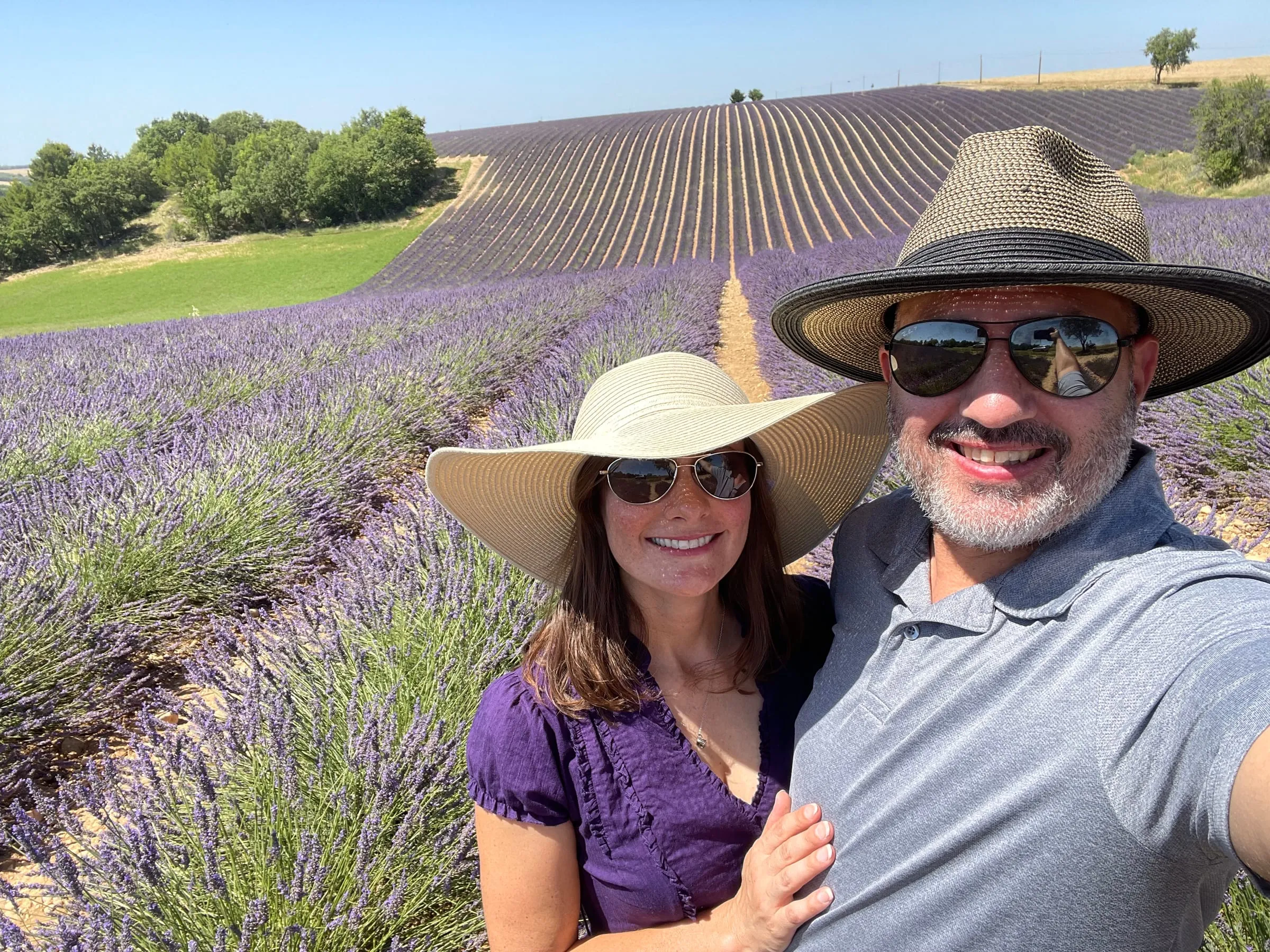 Photo Ops Amongst the Lavender